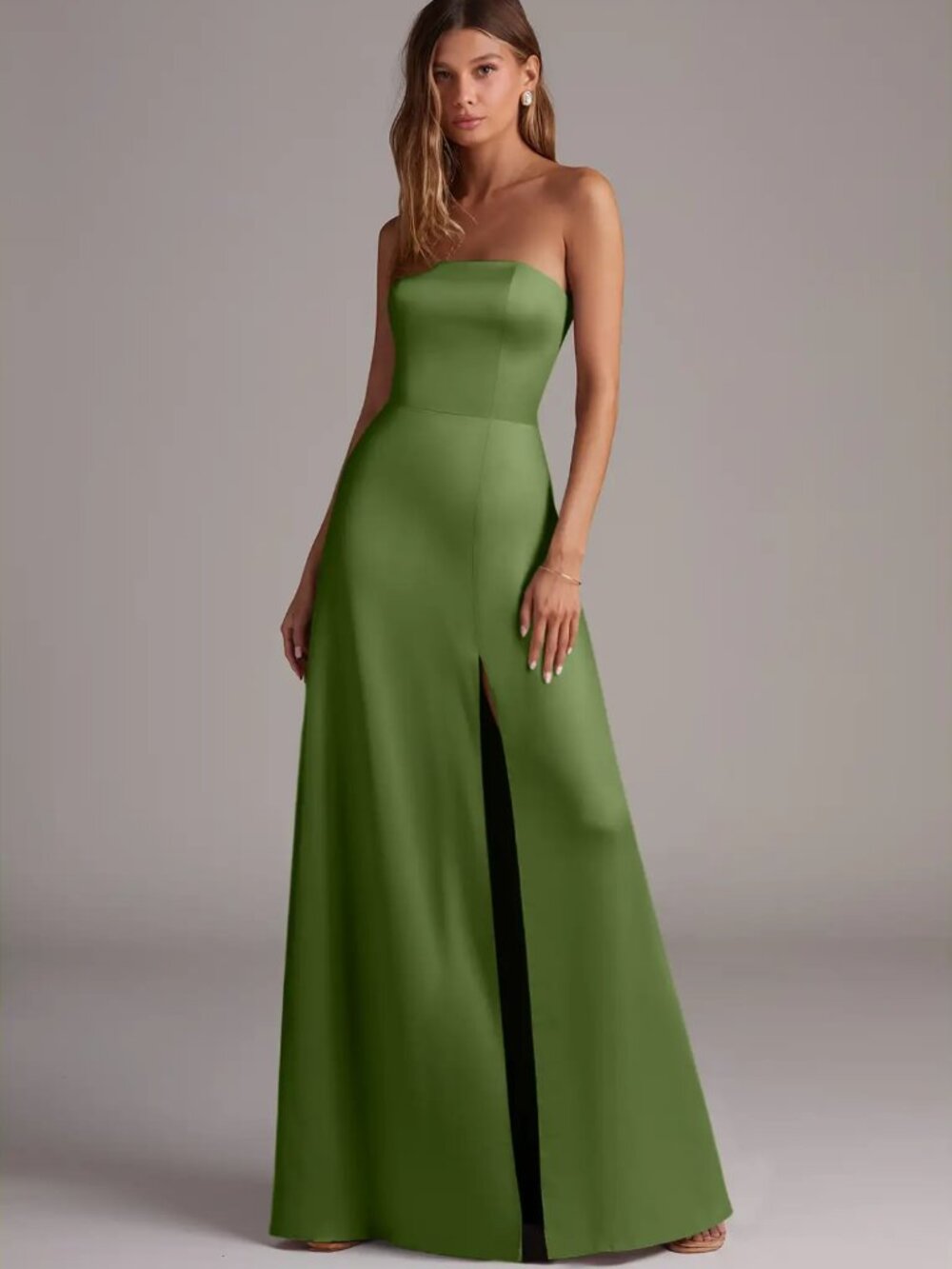 Azazie Wren Juniper Bridesmaids dress size A4
